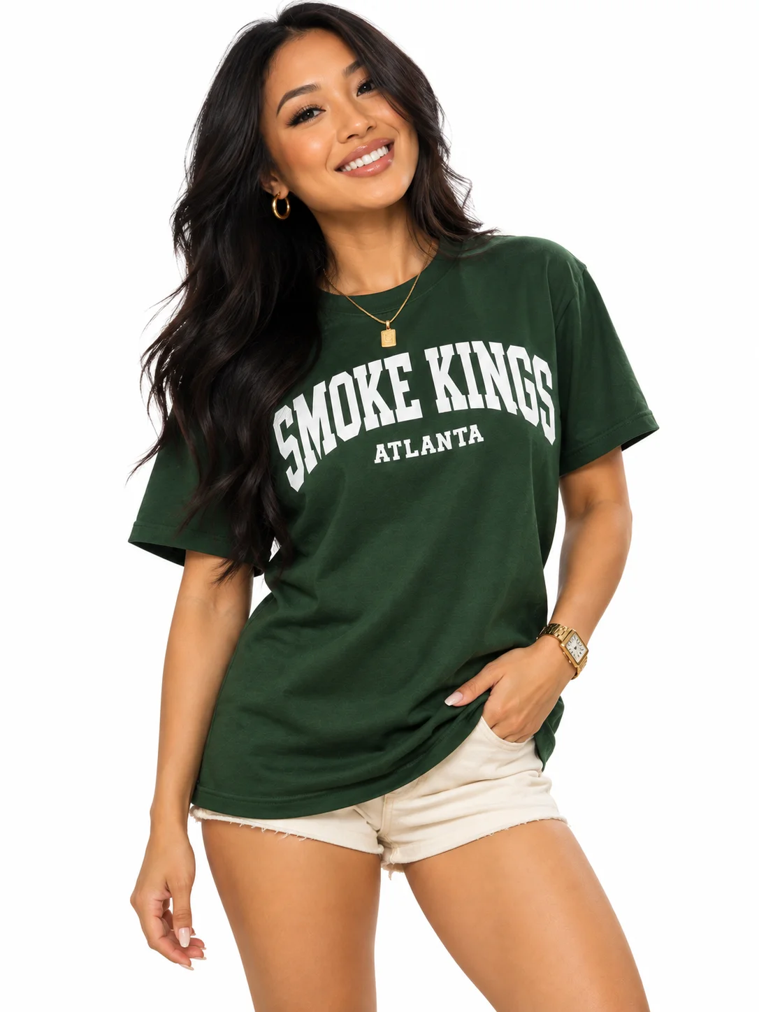 SMOKE KINGS | Classic Graphic Tee by Chieftains for WOMEN