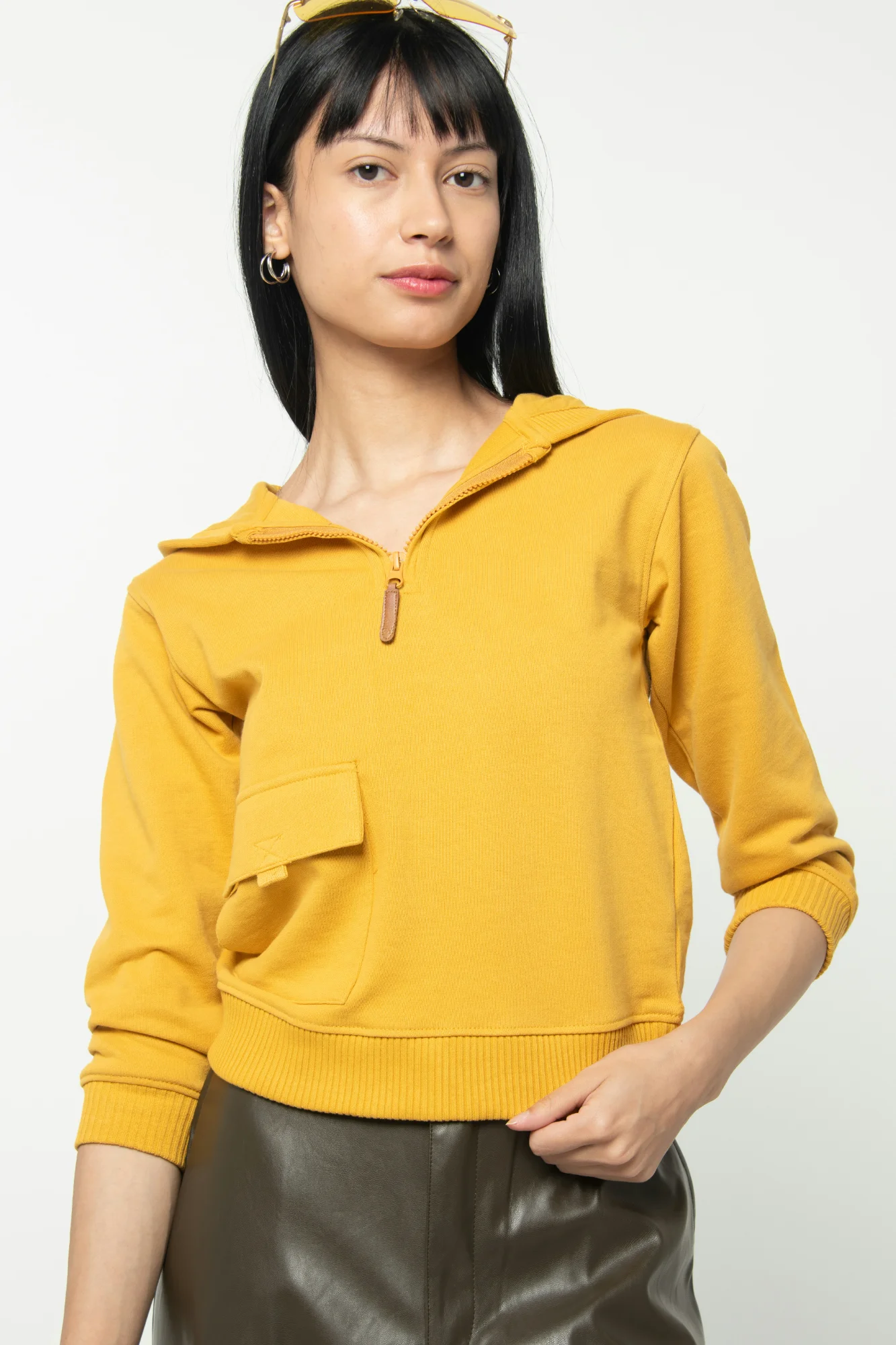 Women's Yellow Hoodie