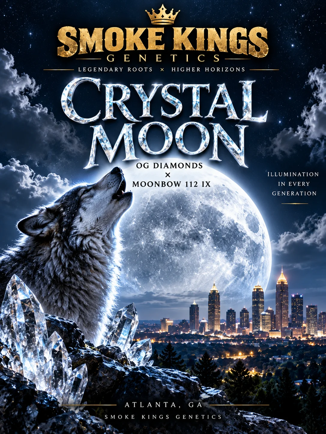 CRYSTAL MOON (OG DIAMONDS X MOONBOW 112)