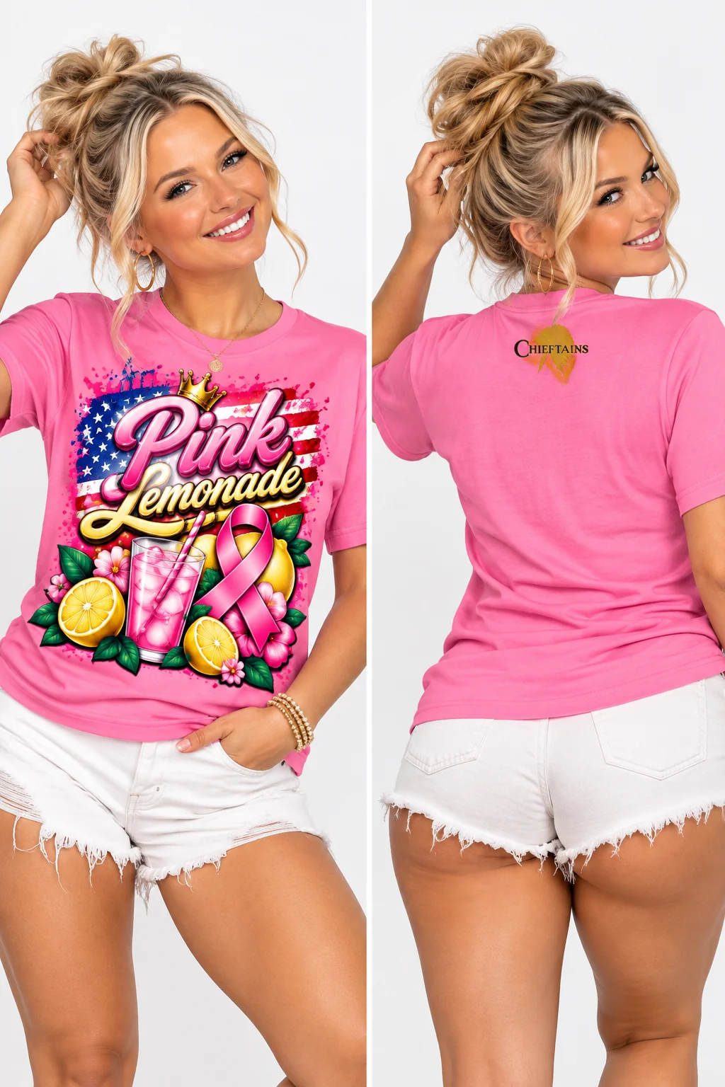 SMOKE KINGS | Pink Lemonade - Women's Tee — view 3